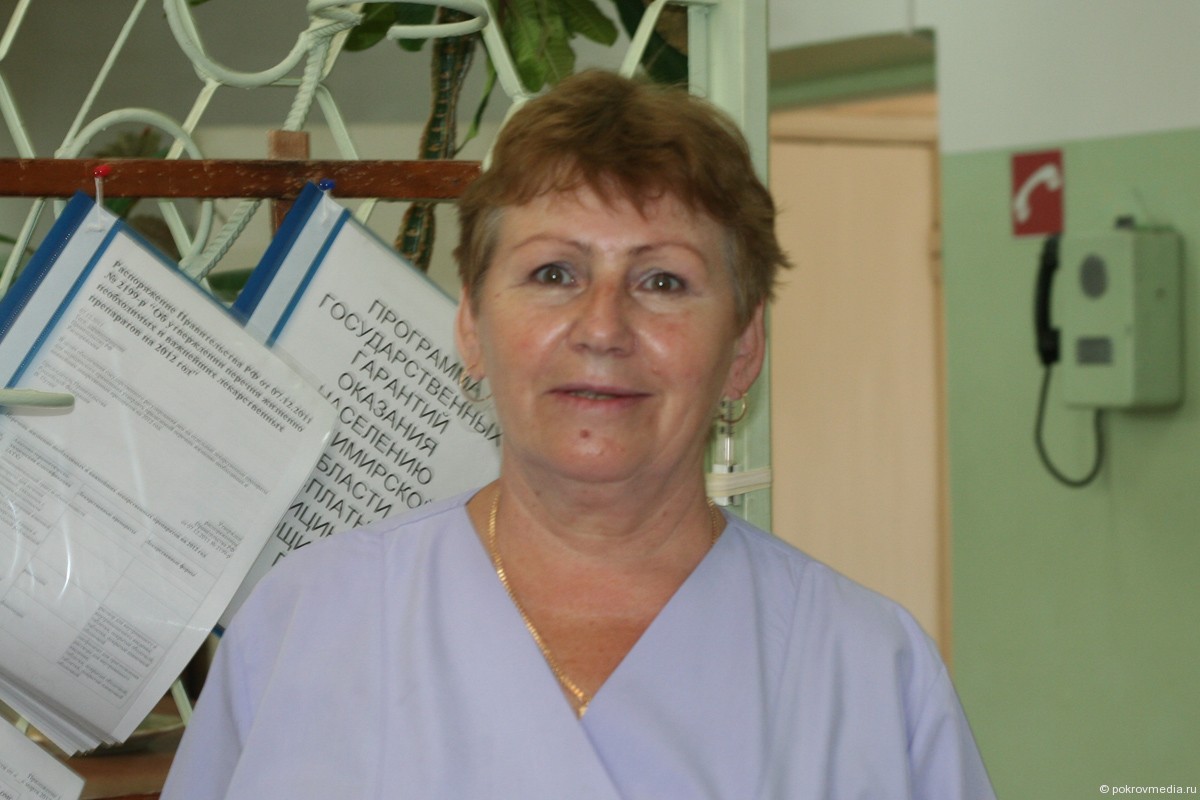 Нина Николаевна Быкова, операционная медсестра