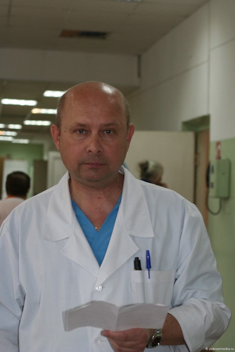 Евгений Геннадьевич Киселёв, заведующий хирургическим отделением.