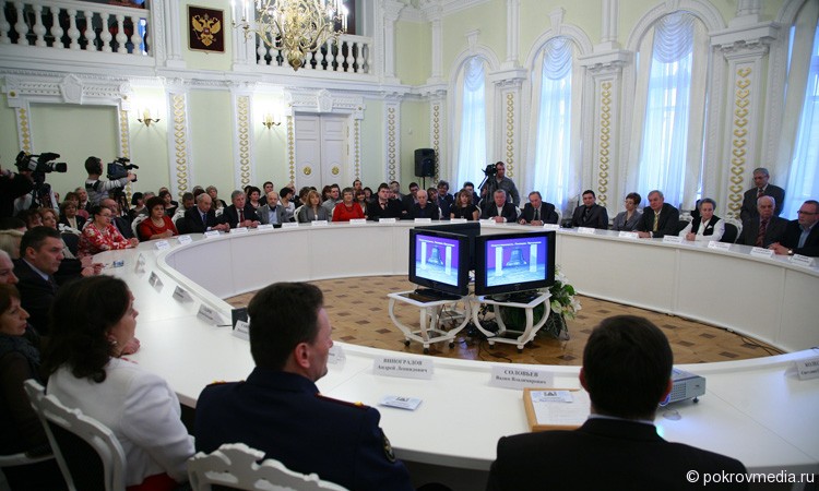 Торжественный приём для руководителей и журналистов средств массовой информации Владимирской области