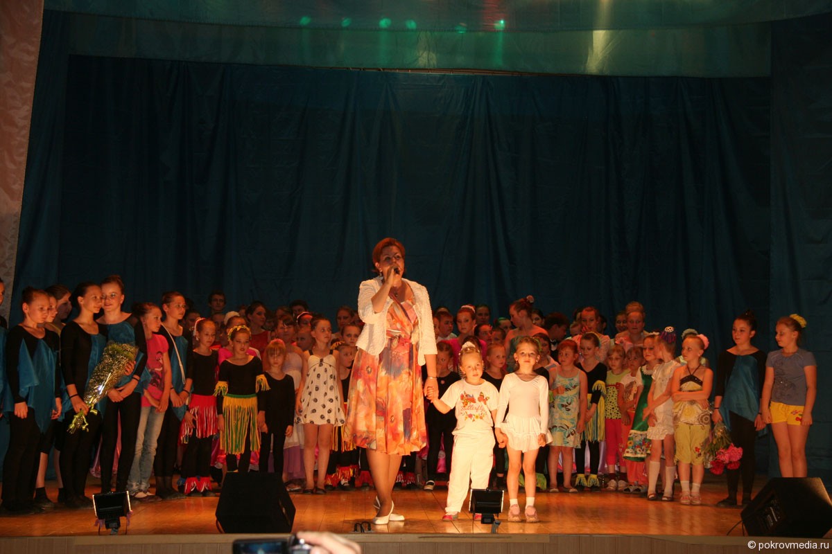 В городе прошел отчетный концерт театра танца "Вдохновение".