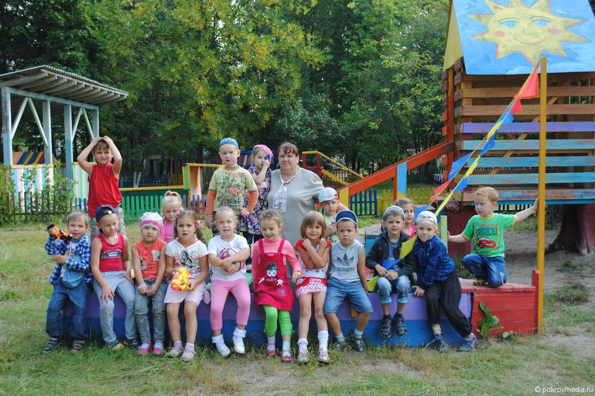 На фото: воспитанники старшей группы детского сада №2 «Петушок»