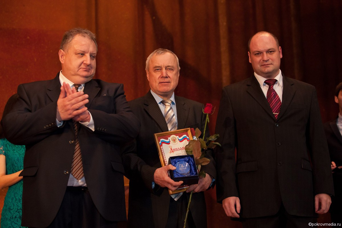 Слева направо: Вице-губернатор М. Колков, В. Сасин, В. Ладыгин