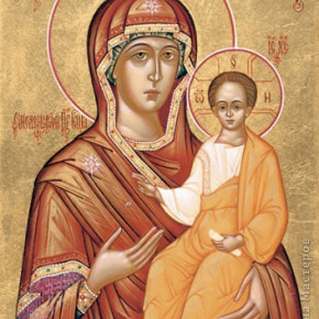 Смоленская икона Божией Матери, именуемая "Одигитрия"...