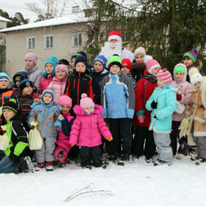 Подарки для детей посёлка Введенский