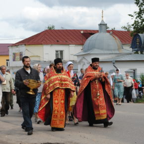 Крестное шествие в Царскую часовню